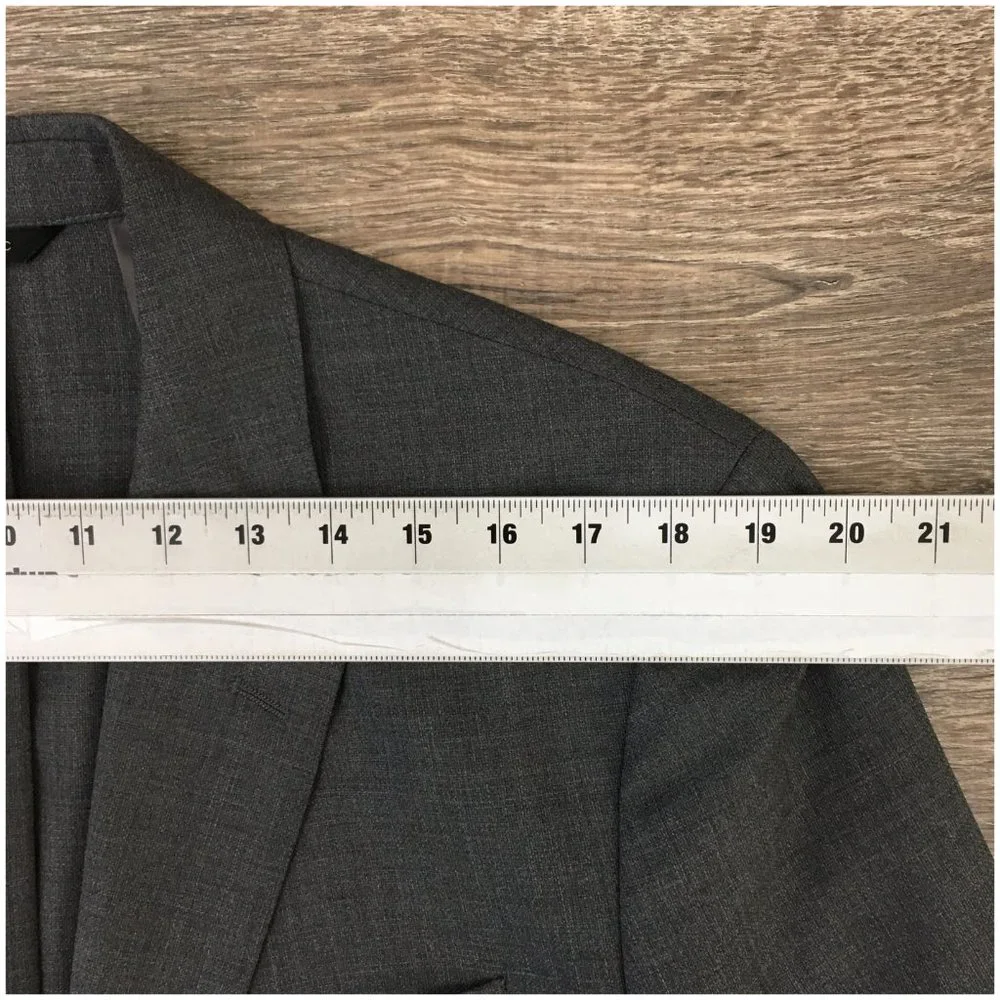 Banana Republic Mens Blazer Sport Coat Two Button‎ Jacket Wool 46R Casual Suits